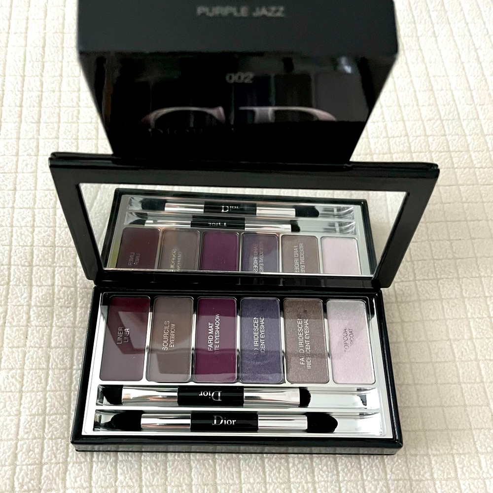 Dior Special Edition Jazzclub Total Eye Makeup Clutch /Purple Jazz. New!!
